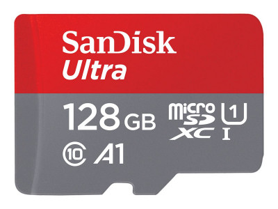SANDISK : 128GB SANDISK ULTRA MICROSDXC 100MB/S CLASS 10 UHS-I