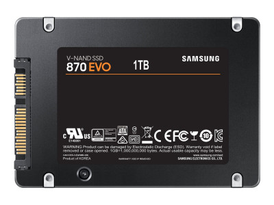 Samsung : SSD 870 EVO 2.5IN 1TB SATA 6 GB/S V-NAND MLC