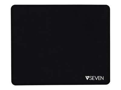 V7 : ANTIMICROBIAL MOUSE PAD BLACK 9 X 7 (220 X 180MM)