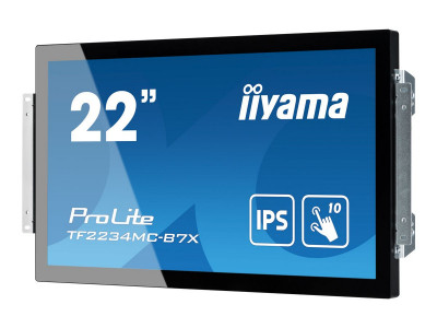 Iiyama : 21.5IN LCD 1920X1080 16:9 TF2234MC-B7X 1000:1 8MS BLACK