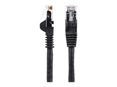 Startech : 50CM LSZH CAT6 câble ethernet - SNAGLESS UTP PATCH CORD BLACK