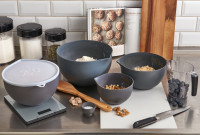 Bol mélangeur plast team « Superbowl », 1,5 litre, gris Bol mélangeur plast team « Superbowl », 1,5 litre, gris