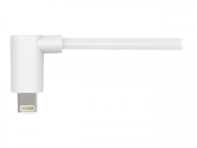 compulocks : 6FT USB-C TO USB-C 90-DEGREE cable CHARGE et data WHITE
