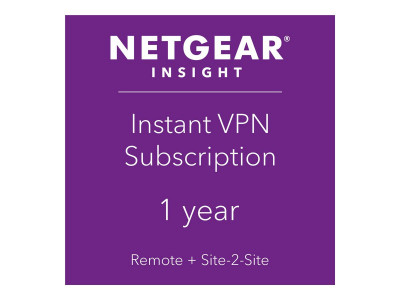 Netgear : INSIGHT PRO VPN SUBS 1 YR 10pack