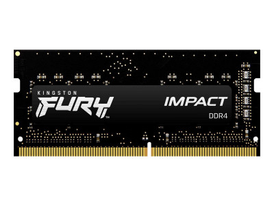 Kingston : 32GB DDR4-2666MHZ CL15 SODIMM (kit OF 2) 1GX8 FURY IMPACT