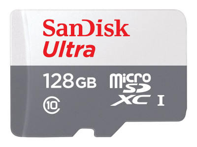 SANDISK : 128GB SANDISK ULTRA MICROSDXC + SD 100MB/S CLASS 10 UHS-I TABLET