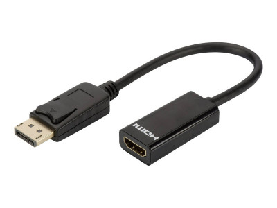 DLH : ADAPTER DISPLAYPORT MALE TO HDMI FEMALE - LENGTH 23CM - HDMI