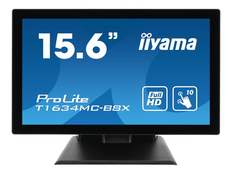 Iiyama : 15.6IN LD 16:9 T1634MC-B8X 700:1 25MS 1920X1080 VGA/HDMI/DP