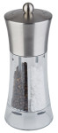 APS Moulin à poivre et sel 2en1, argent / transparent APS Moulin à poivre et sel 2en1, argent / transparent