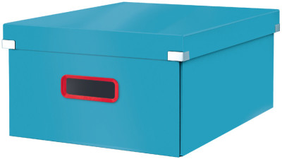 LEITZ Boîte de rangement Click & Store Cosy L, bleu