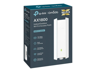 TP-Link : TP-LINK WIFI 6 ACCESS POINT AX1800 INDOOR/OUTDOOR