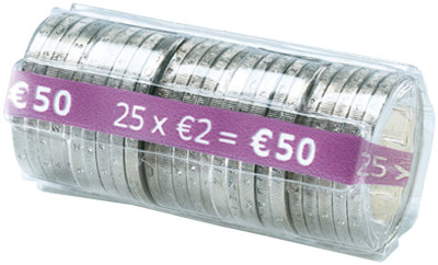 RESKAL Etui à monnaie THE CONTAINER, pour 40 x 0,10 EUR