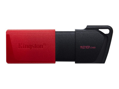 Kingston : 128GB DT EXODIA M USB3.2 GEN 1 (BLACK + RED)