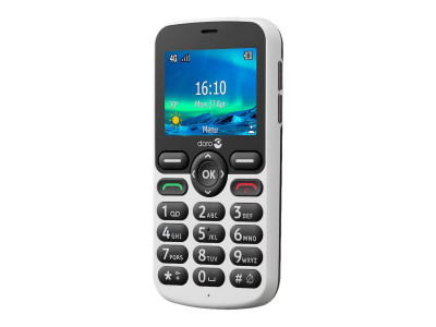 Doro : 5860 WHITE/BLACK MOBILE PHONE (propri)