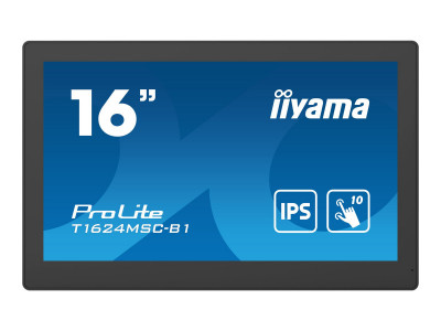 Iiyama : 15.6IN LED 1920X1080 16:9 25MS T1624MSC-B1 800:1 HDMI/USB