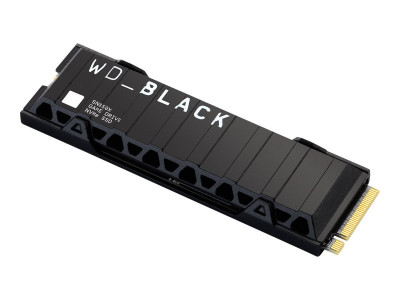 Western Digital : 1TB BLACK NVME SSD WI HEATSI M.2 PCIE GEN4 5Y Garantie SN850X