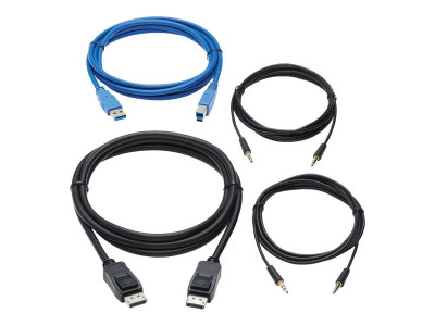 Eaton MGE : DISPLAYPORT KVM cable kit 4K DP USB 3.2 3.5 MM 1.83 M