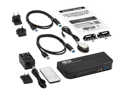 Eaton MGE : 2PT DISPLAYPORT/USB KVM SWITCH 4K HDR HDCP DP USB SHARE USB3.0