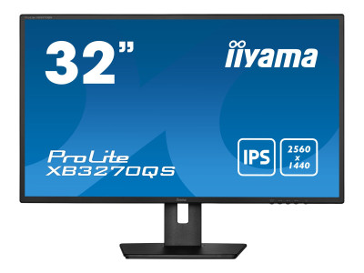 Iiyama : XB3270QS-B5 32 WQHD IPS 2560X1440 250CD DVI HDMI DP