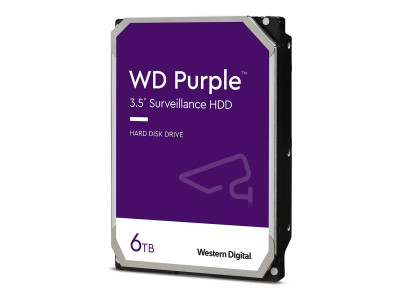 Western Digital : WD PURPLE 6TB 256Mo 3.5IN SATA 6GB/S 5400 RPM