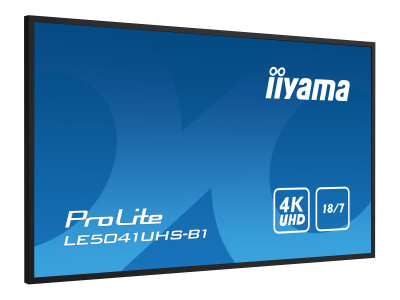 Iiyama : LE5041UHS-B1 49.5IN VA 4K UHD 350CD 3HDMI VGA USB 18:7 LANDSCP
