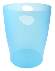 EXACOMPTA Corbeille à papier ECOBIN, 15 litres, turquoise