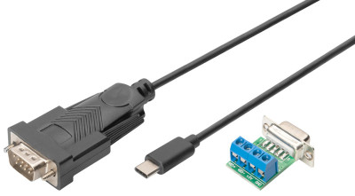 DIGITUS Adaptateur série USB-C, USB-C - RS485