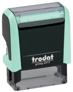 trodat Tampon automatique à texte Printy 4911 4.0, vert