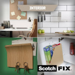 3M Scotch-Fix doppelseitiges Montageklebeband, 19 mm x 5 m 3M Scotch-Fix doppelseitiges Montageklebeband, 19 mm x 5 m