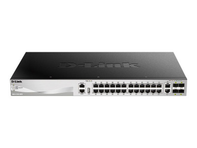 D-Link : 30-PORT STACKABLE SWITCH 24X1G 2X10G CU 4XSFP+ LAYER 3