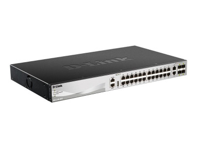 D-Link : 30-PORT STACKABLE SWITCH 24X1G 2X10G CU 4XSFP+ LAYER 3