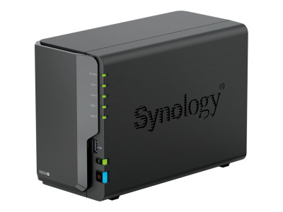 Synology : DS224+ J4125 2.0GHZ QC 2GB DDR4 2X 1GBE RJ-45 2X USB 3.2 GEN I