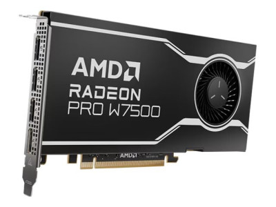 AMD : RADEON PRO W7500 8GB RETAILPCIE 4.0 4XDP 8GB GDDR6