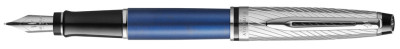 WATERMAN Stylo plume Expert Deluxe, métal - bleu C.T.