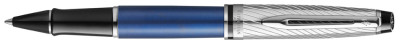 WATERMAN Stylo roller Expert Deluxe, métal - bleu C.T.