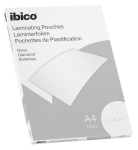 ibico Basics Pochette de plastification, A4, 200 microns