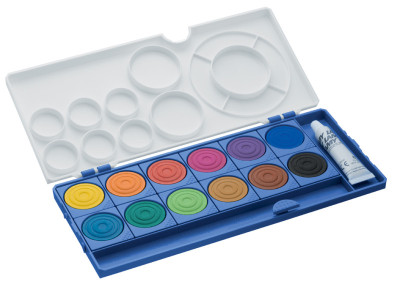 LAMY Boîte de pastille de peinture aquaplus, bleu