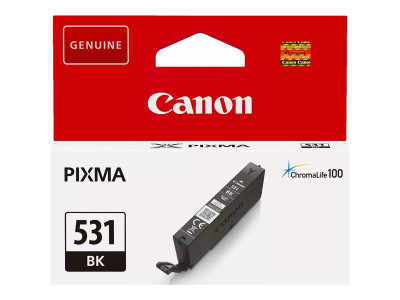 Canon : CLI-531 BK EUR BLACK INK TANK