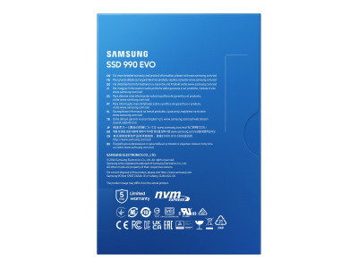 Samsung : 2TB 990 EVO M.2 2280 PCIE 4.0 X4 / 5.0 X2 NVME2.0