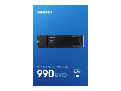 Samsung : 2TB 990 EVO M.2 2280 PCIE 4.0 X4 / 5.0 X2 NVME2.0