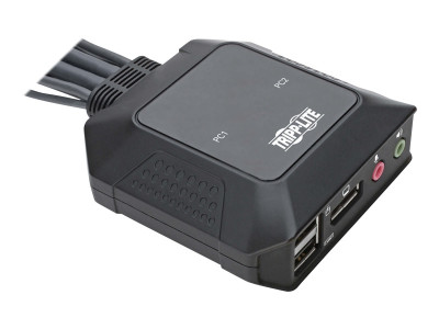 Eaton MGE : 2PT DISPLAYPORT USB KVM SWITCH AUDIO/VIDEO BUILT CBLS USB SHARE