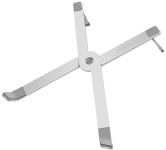 LogiLink Tablet- & Notebook-Ständer, faltbar, silber LogiLink Tablet- & Notebook-Ständer, faltbar, silber