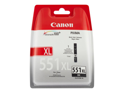 Canon : CLI-551XL BK  cartouche encre NOIR