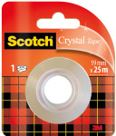 Scotch Ruban adhésif Crystal, transparent, pack économique Scotch Ruban adhésif Crystal, transparent, pack économique