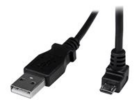 Startech : CABLE MICRO USB 2 M - A VERS MICRO B COUDE 90 DEGRE BAS