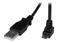 Startech : CABLE MICRO USB 2 M - A VERS MICRO B COUDE 90 DEGRE BAS