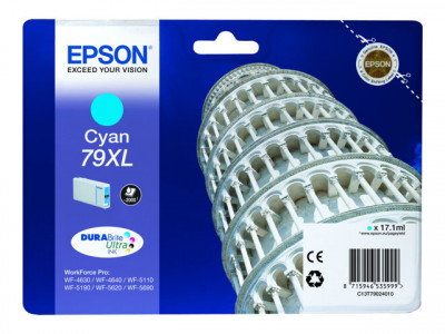 Epson 79XL - Cartouche d'encre CYAN 