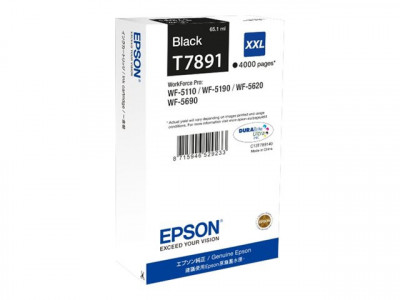 Epson T7891 - Cartouche Encre XXL Noir 4 000 pages pour WF-5620dwf