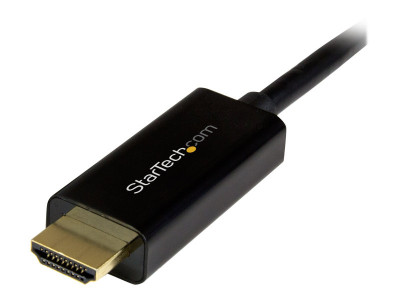 Startech : CABLE ADAPTATEUR DISPLAYPORT VERS HDMI de 2 M - M/M - 4K
