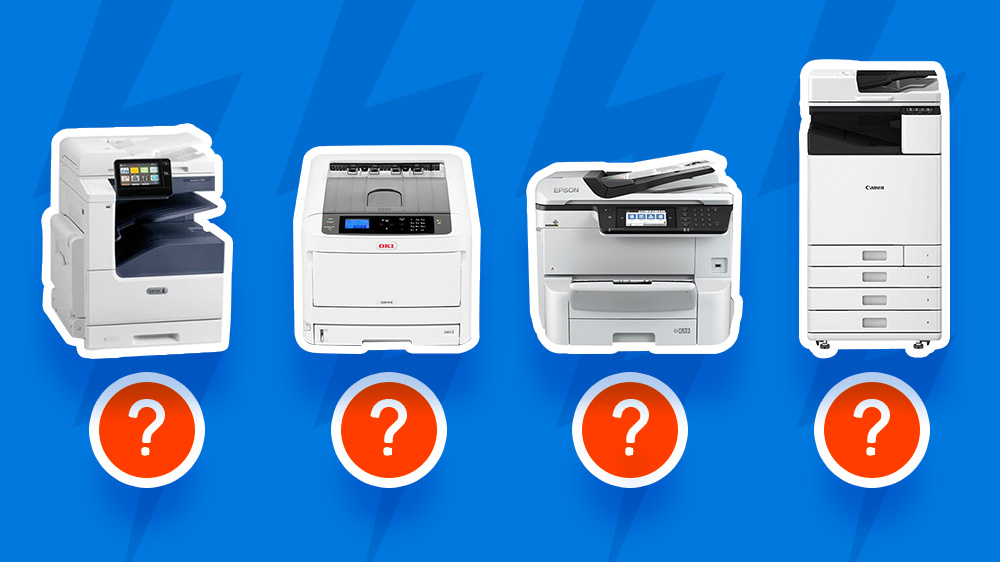 Quels types d'imprimantes existent et leurs fonctionnement : - Imprimerie  Azy